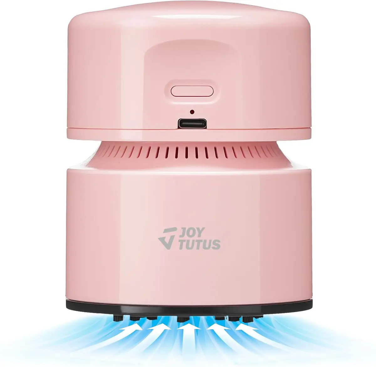 Joytutus Mini Vacuum Cleaner Car Vacuum Portable Cordless 360º Rotatable Handheld Vacuum 2 Suction Modes Usb For Car/Home/Pet Hair/Office/Desk/Keyboards Pink 1