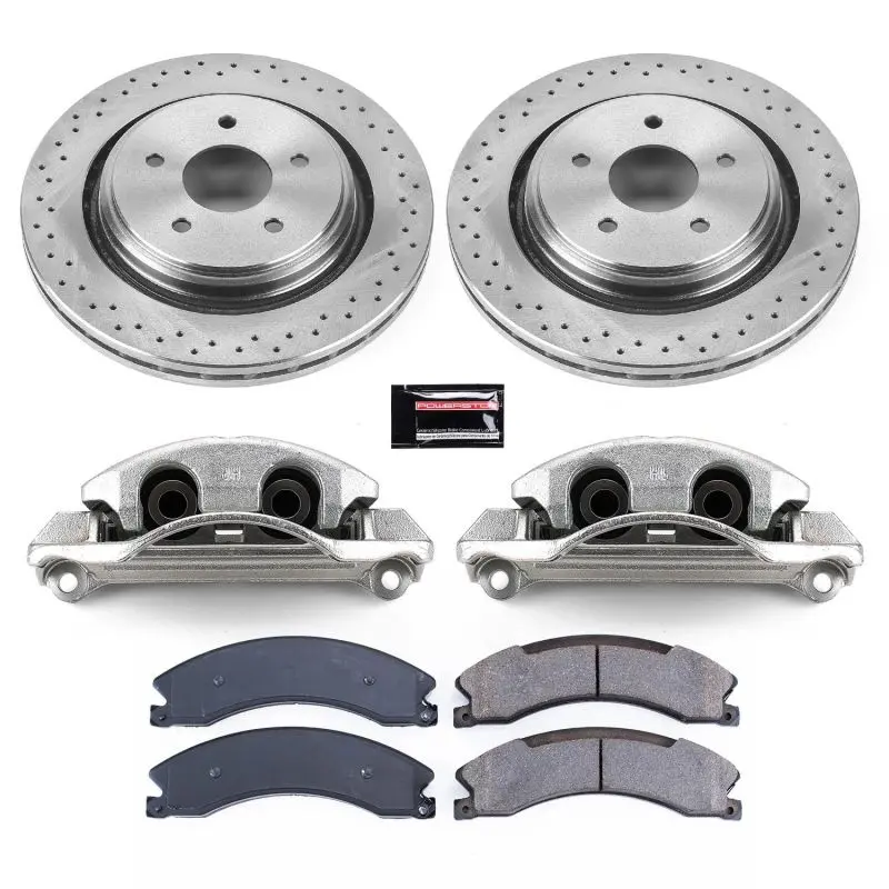 Power Stop 15-19 Gmc Sierra 2500 Hd Rear Autospecialty Kit W/Cals 1