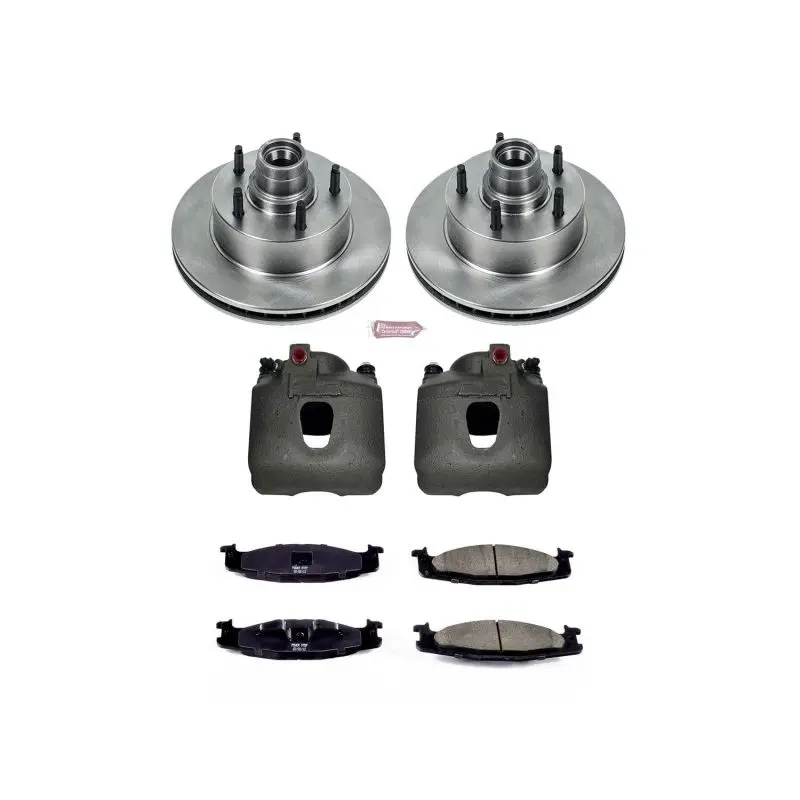 Power Stop 94-96 Ford F-150 Front Autospecialty Kit W/Cals 1