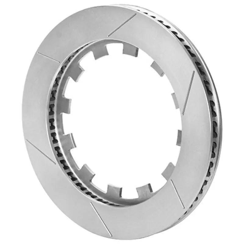 Wilwood Gt-72 Curved-Vane Brake Rotor – High-Performance Drilled & Slotted Design 1