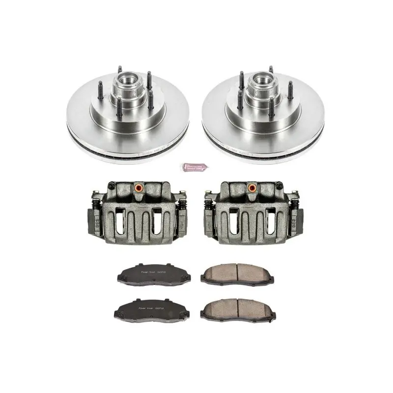 Power Stop 97-98 Ford F-150 Front Autospecialty Kit W/Cals 1