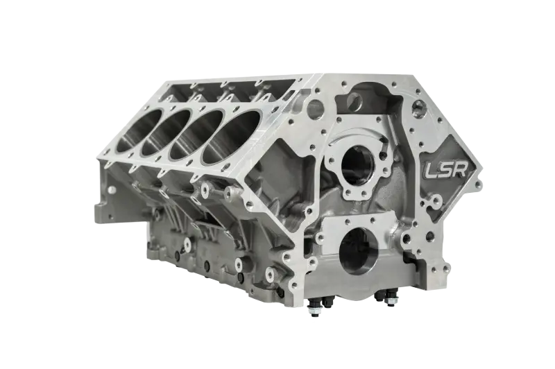 Fleece Performance Gm Lsr Freedom Series Standard Deck Solid Aluminum Block 1