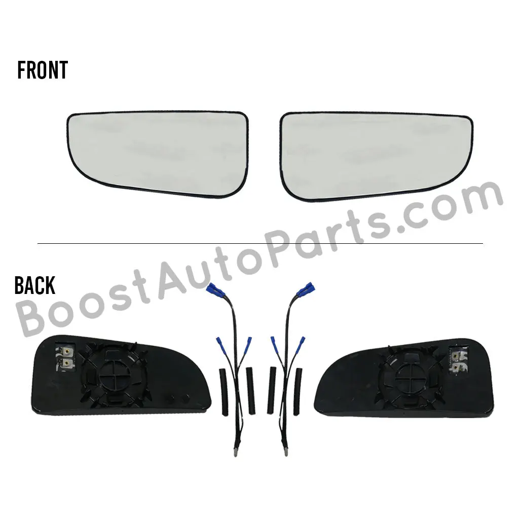 Heated Lower Glass - Dodge Ram Tow Mirror Upgrade Kit (4Th & 5Th Gen Style Mirrors) 1