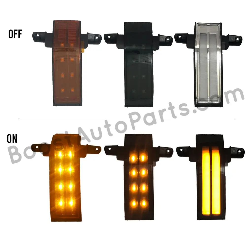 Tow Mirror Direct Replacement Marker Lights | 2014-2019 Chevy Silverado & Gmc Sierra 1
