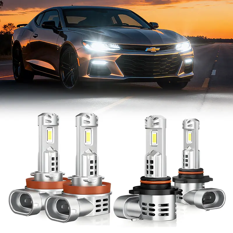 Fit For 2022-2025 Chevrolet Malibu H11 9005 Led Headlight Bulbs 1