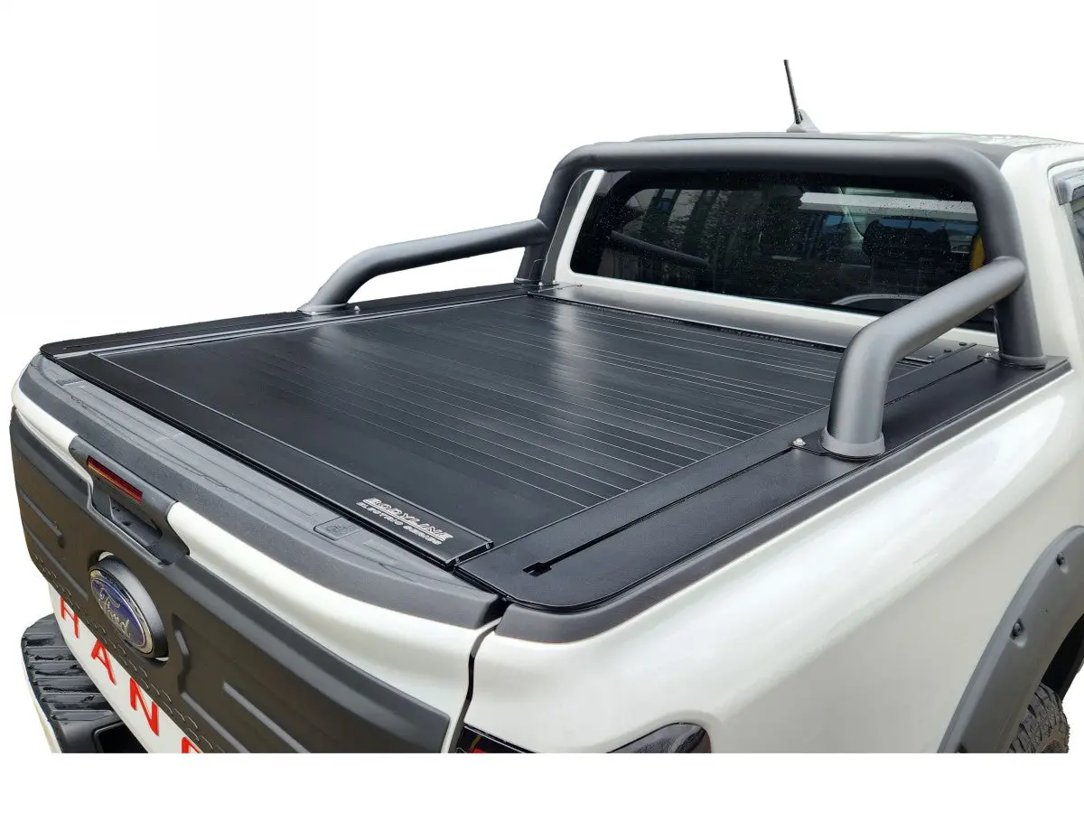 Ford Ranger Ra (Next Gen) Dc 2022+ Electric Roller Shutter Cover For Sports Bar Tonneau Hard Lid 1