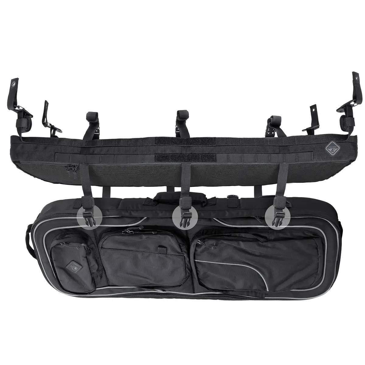 Cargo Hammock & Smuggler Set | Overlanding Vehicle Storage & Concealed Gear System For Wrangler, Bronco & Others 1