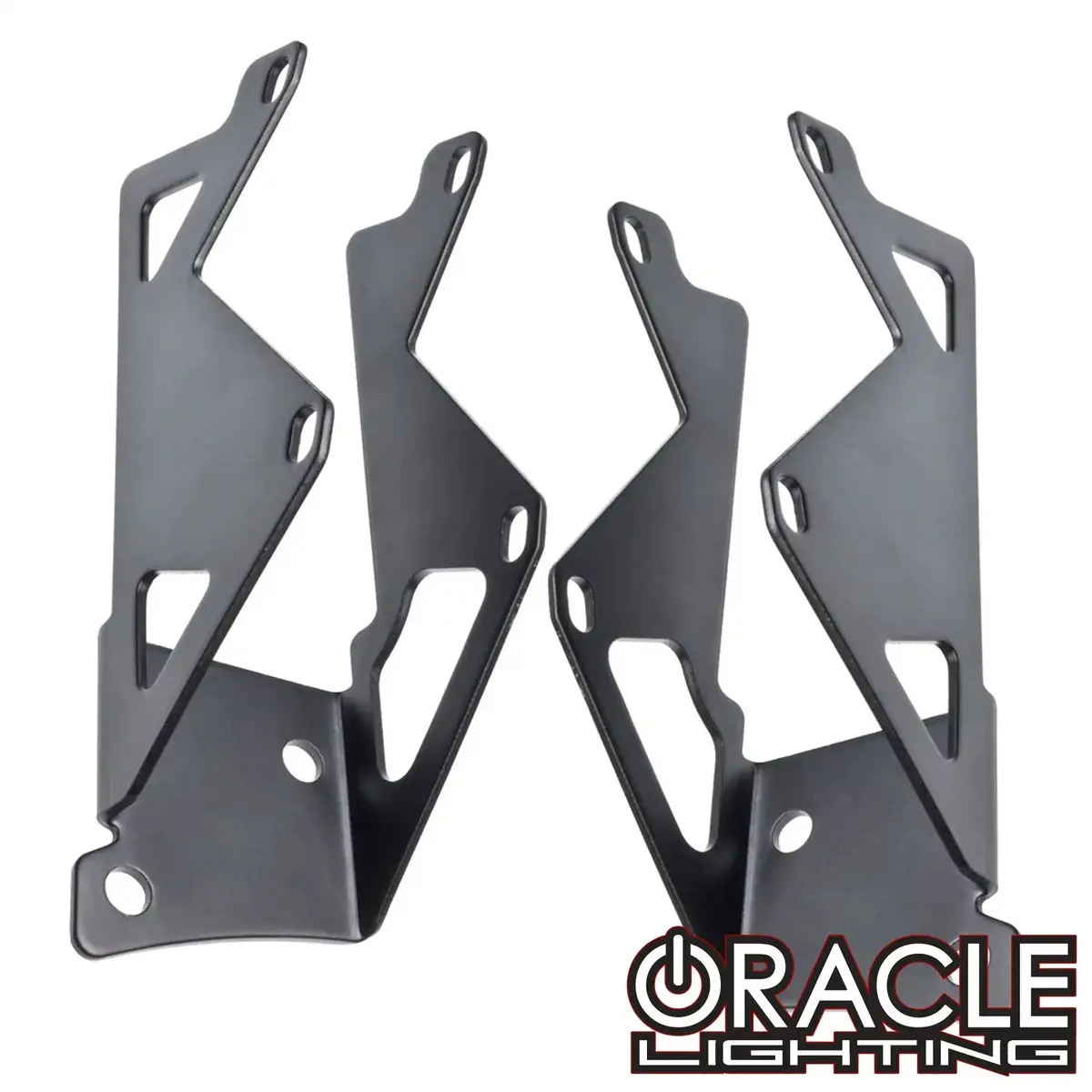 Oracle Jeep Jk Dual Light Mounting Pillar Brackets (Pair) 1