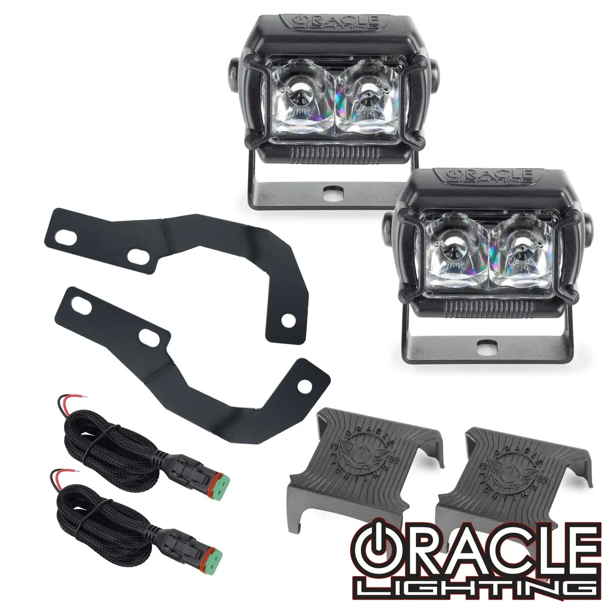 2010-2023 Lexus Gx460 A-Pillar Hood Mount Brackets W/ Vega™ Series 2 Spotlights 1