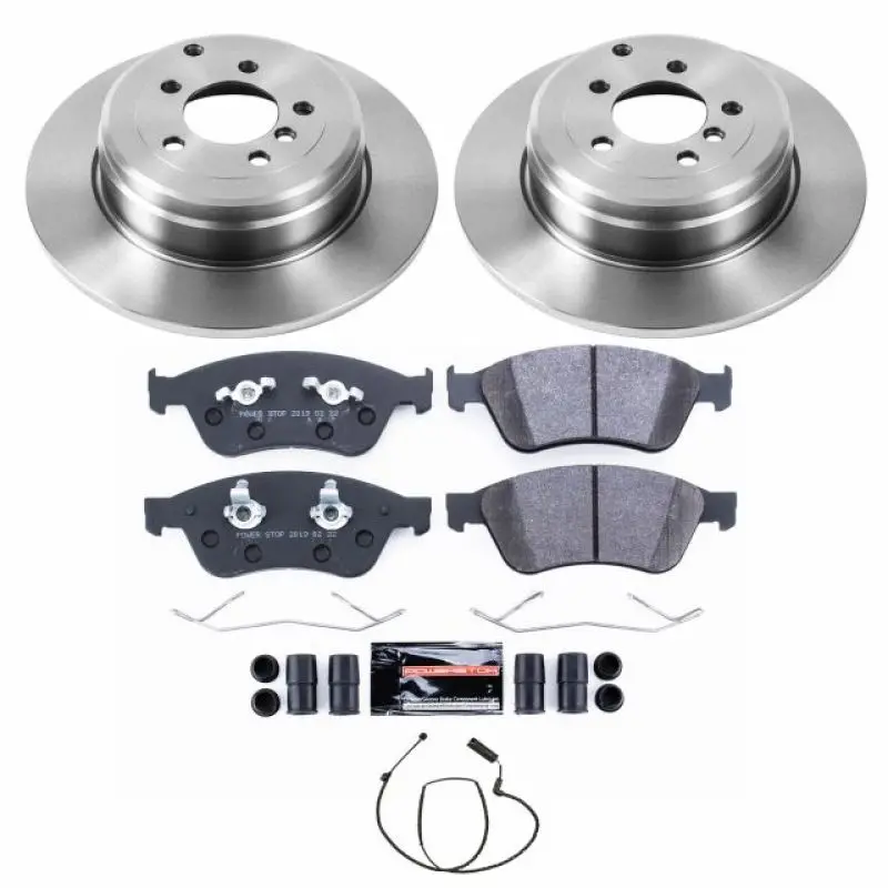Power Stop 03-05 Land Rover Range Rover Rear Track Day Spec Brake Kit 1