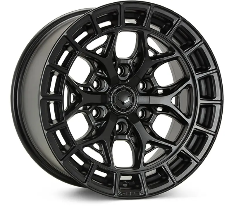 Vossen Hfx-6 22X12 - 6X135 - Et-44 - Ultra Deep - 87.1 - Satin Black Wheel 1