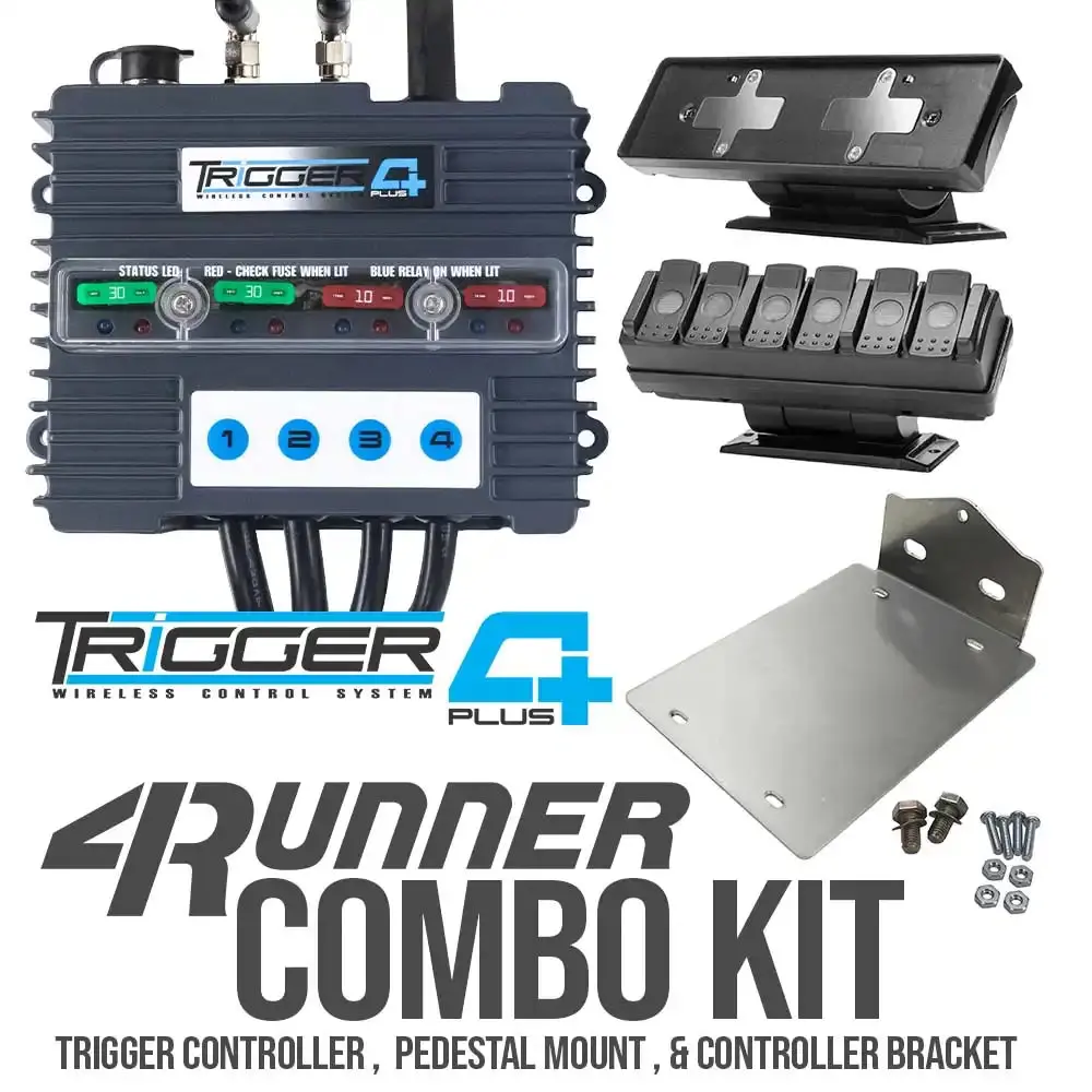 Trigger 4 Plus Controller Toyota 4Runner, Lexus Gx 470, & Fj Cruiser Combo Kit 1