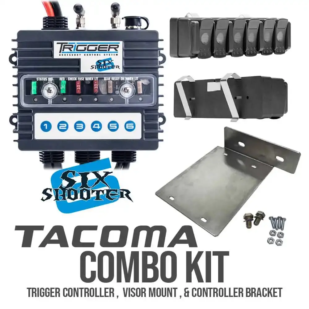 Trigger 6 Shooter Controller Toyota Tacoma Combo Kit 1