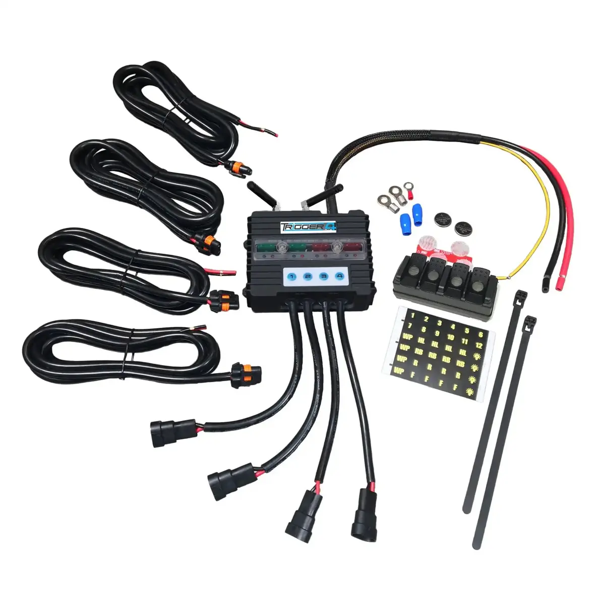 Trigger 4 Plus Wireless Accessory Control System Combo Kit – Jeep Jk 1