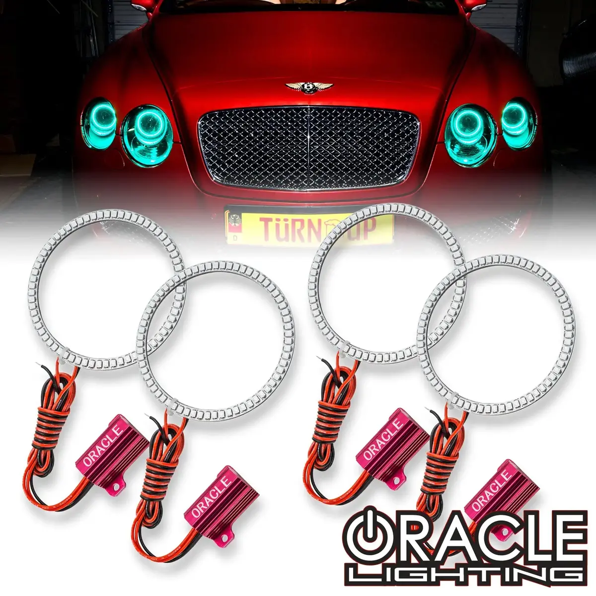 2004-2014 Bentley Continental Gt Oracle Headlight Halo Kit 1