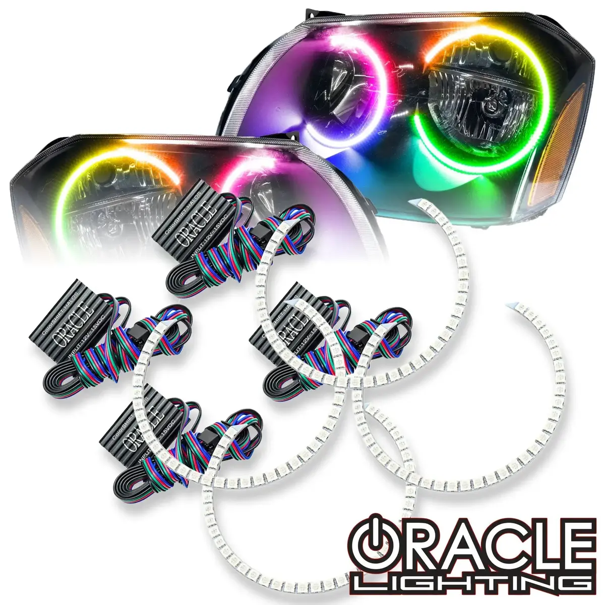 Oracle Lighting 2005-2007 Dodge Magnum Led Headlight Halo Kit 1