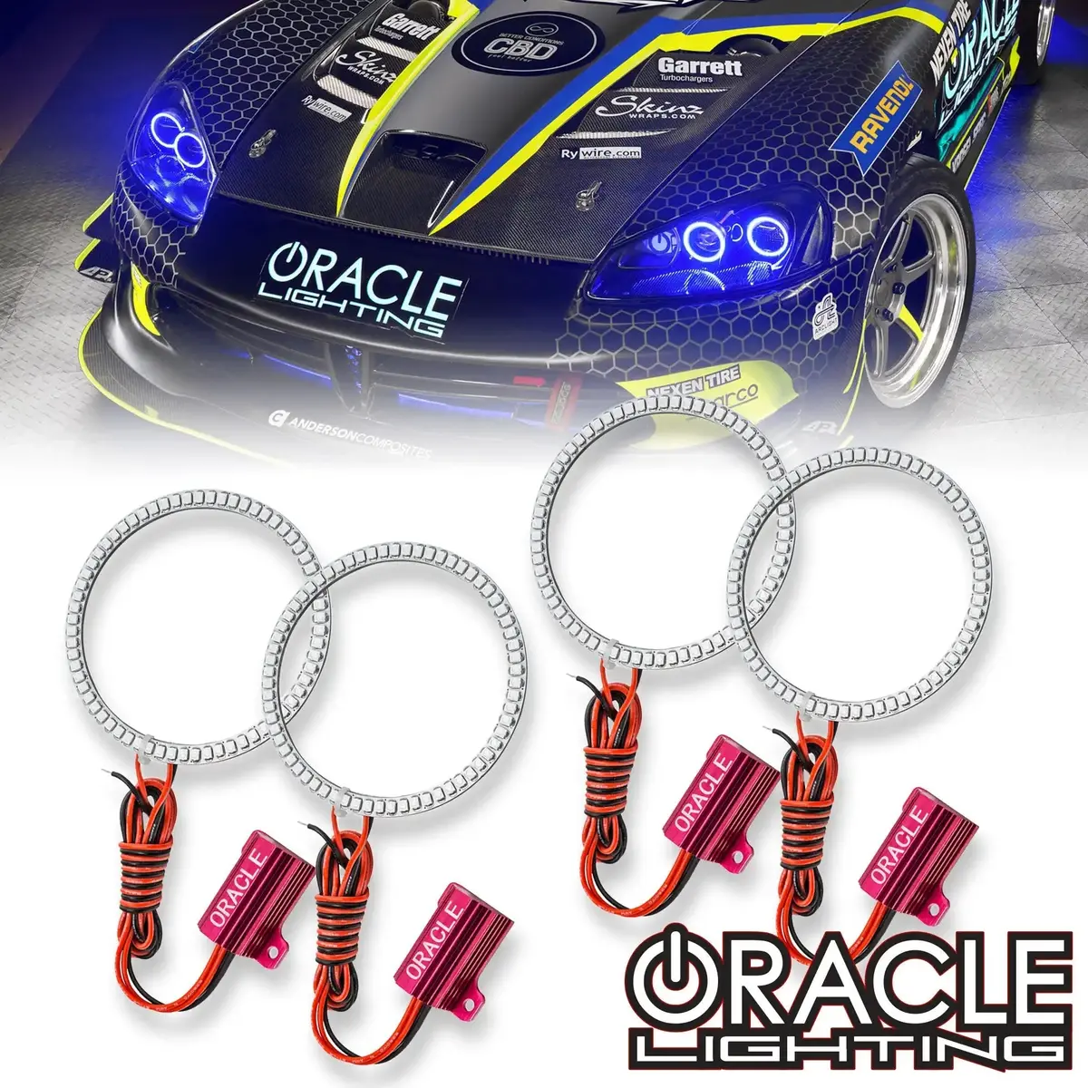 Oracle Lighting 2003-2012 Dodge Viper Srt-10 Led Headlight Halo Kit 1