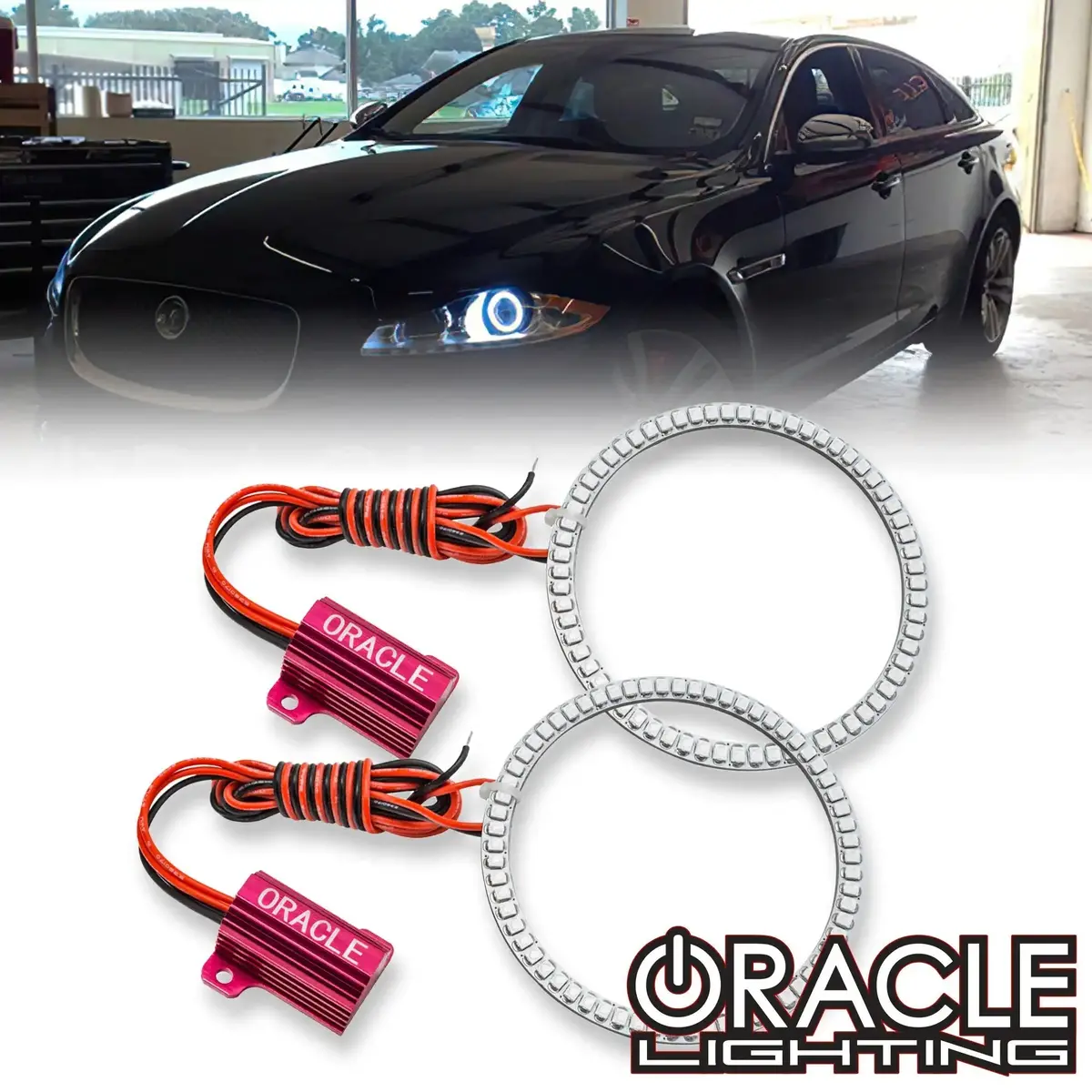 Oracle Lighting 2010-2015 Jaguar Xj Led Headlight Halo Kit 1