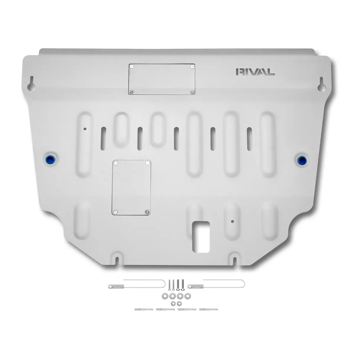 Rival Aluminum Engine Skid Plate 2021-2026 Ford Maverick Ecoboost Hybrid Fwd Awd Incl.Lobo Excl.Tremor 1