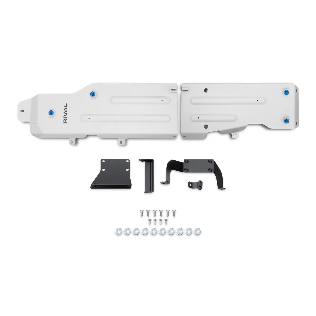 Rival Aluminum Gas Tank Skid Plate 2020-2026 Jeep Gladiator 1