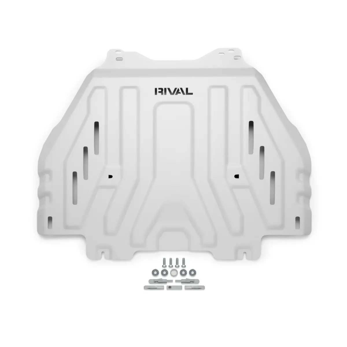 Rival Aluminum Transmission Catalytic Converter Skid Plate 2024-2026 Toyota Tacoma I-Force 2025-2026 Toyota 4Runner I-Force 2024-2026 Lexus Gx550 2021-2026 Toyota Tundra I-Force Crewmax 1