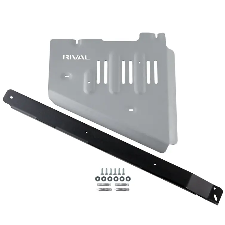 Rival Aluminum Transfer Case Skid Plate 2021-2026 Toyota Tundra I-Force 2021-2025 Toyota Tundra I-Force Max 1