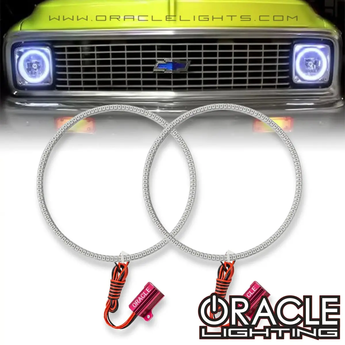 Oracle Lighting Chevrolet C10 Truck Led Headlight Halo Kit 1