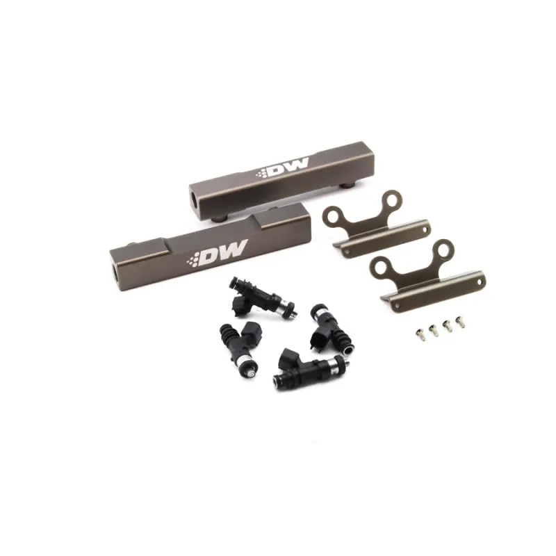 Deatschwerks 02+ Subaru Wrx / 07+ Sti/Lgt Top Feed Fuel Rail Upgrade Kit W/ 750Cc Injectors 1