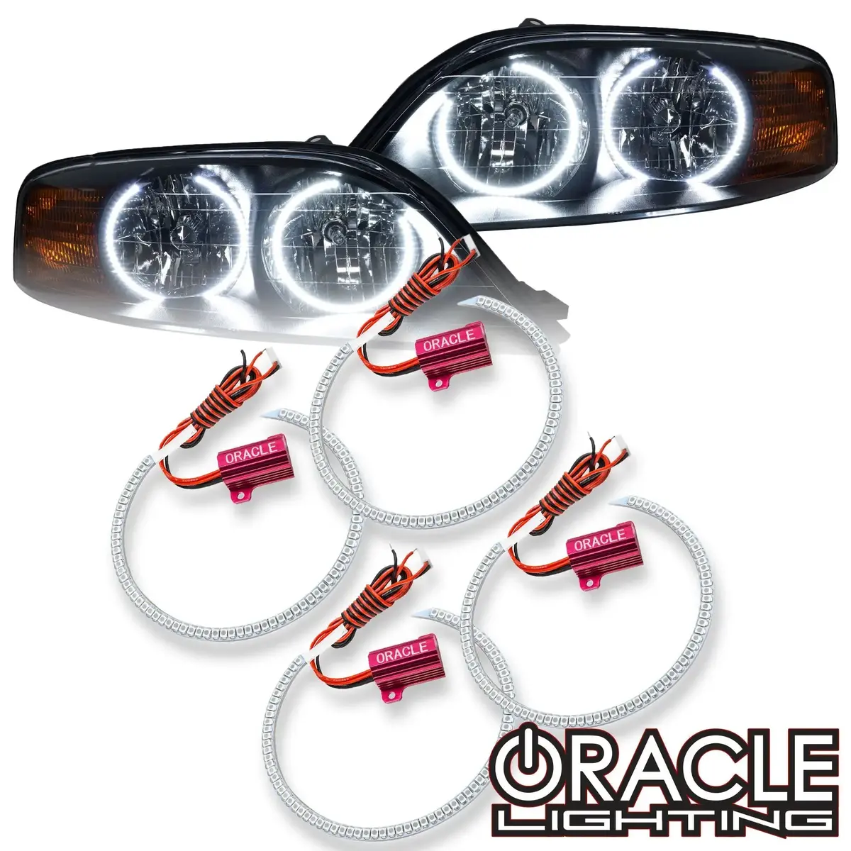 Oracle Lighting 2000-2002 Lincoln Ls Led Headlight Halo Kit 1