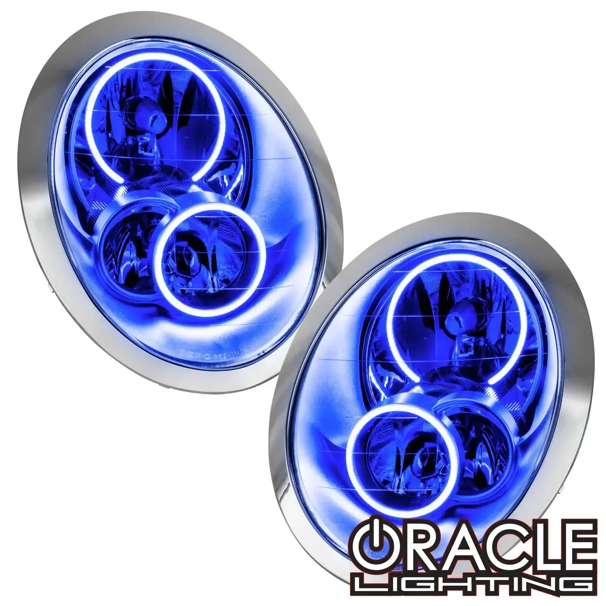 Oracle Lighting 2005-2008 Mini Cooper Led Headlight Halo Kit 1