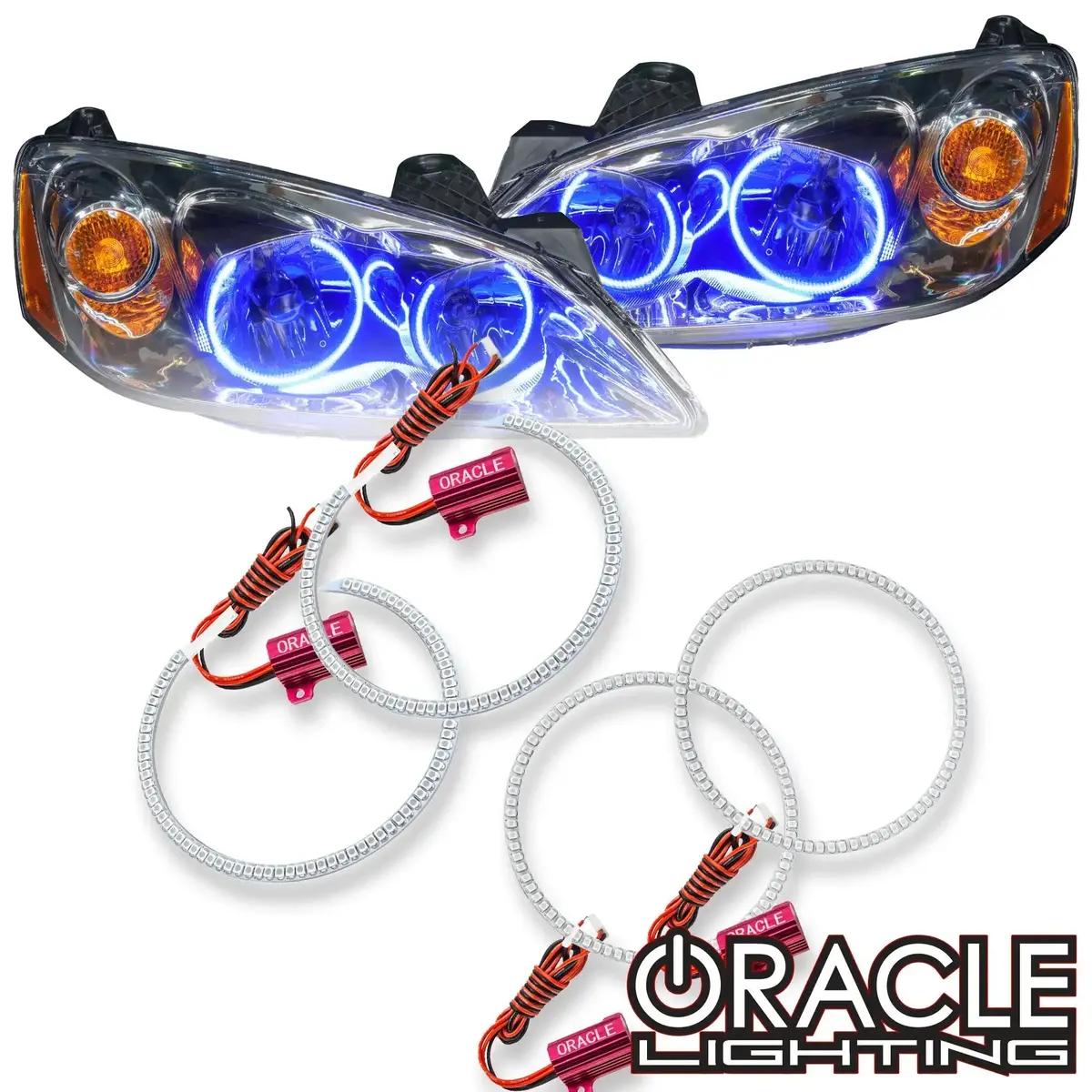 2005-2010 Pontiac G6 Oracle Headlight Halo Kit 1