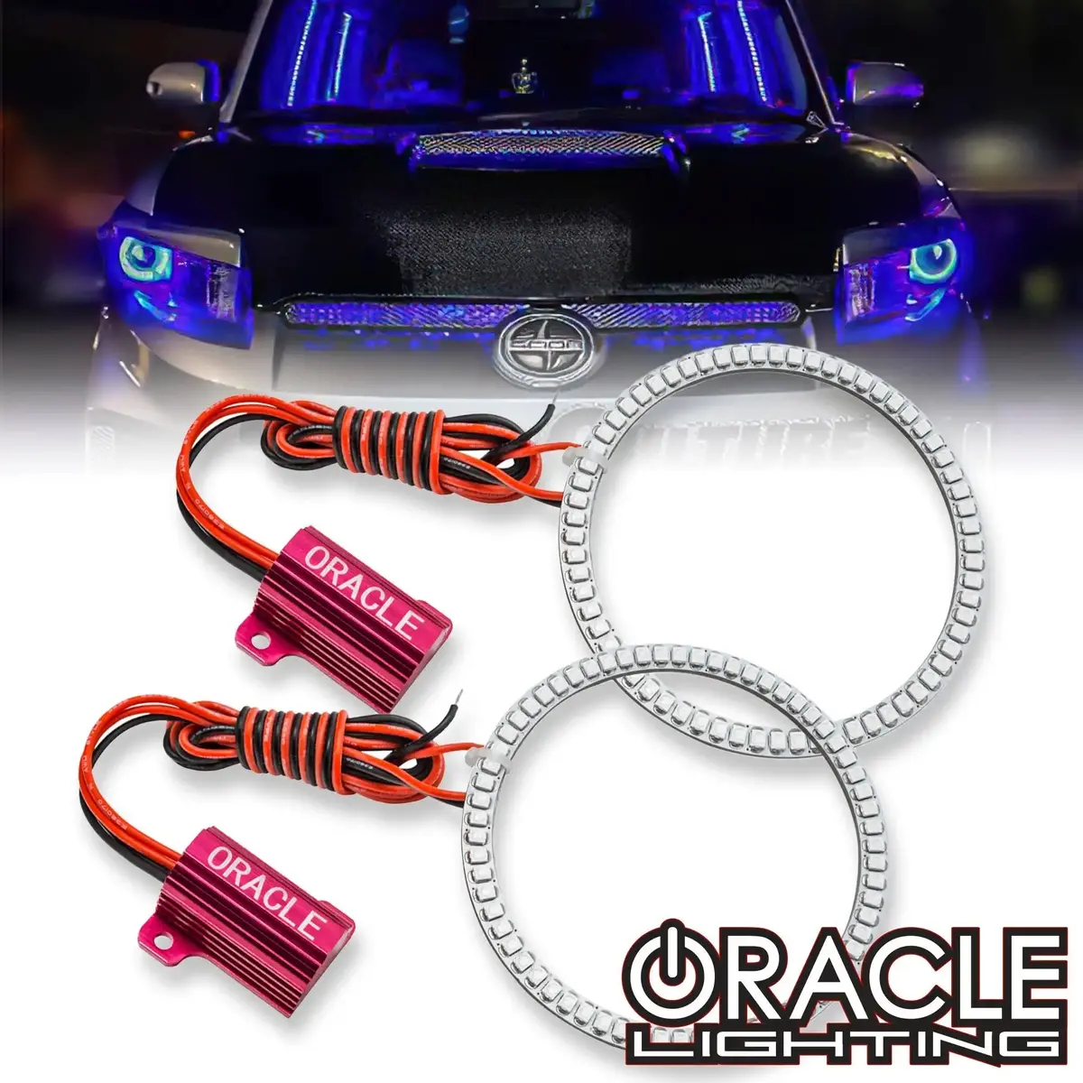Oracle Lighting 2008-2010 Scion Xb Led Headlight Halo Kit 1