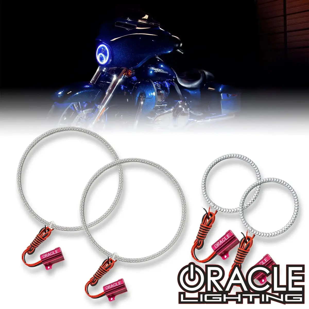 Oracle Lighting 2006-2015 Harley Street Glide Oracle Halo Kit 1