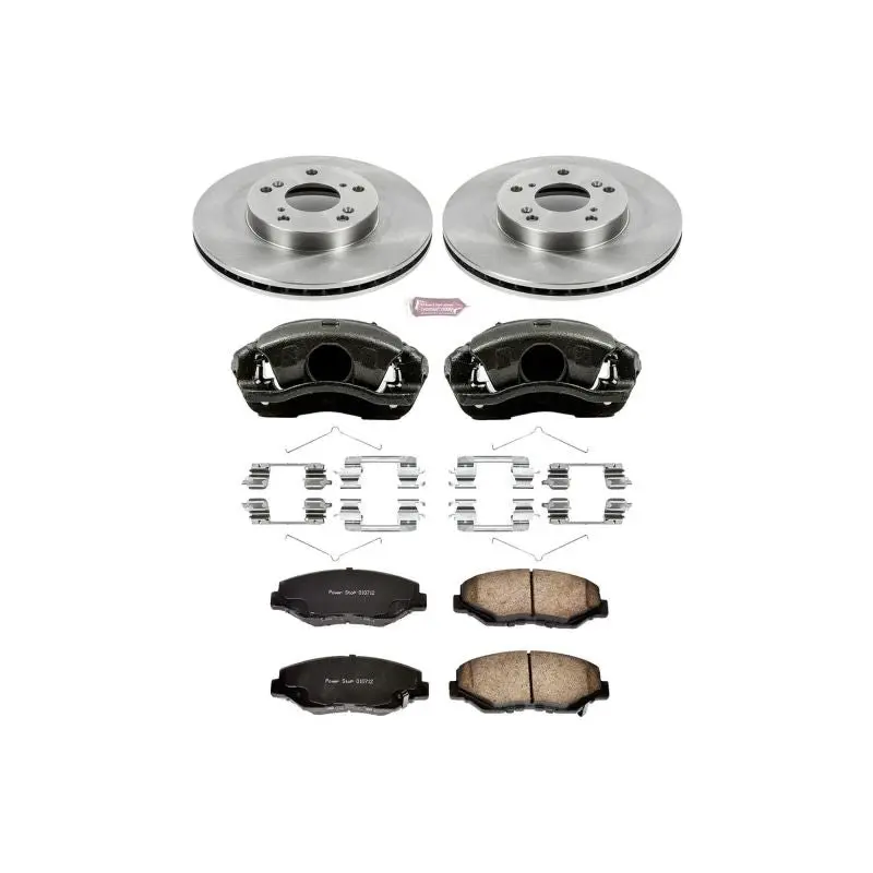 Power Stop 14-15 Acura Ilx Front Autospecialty Brake Kit W/Calipers 1