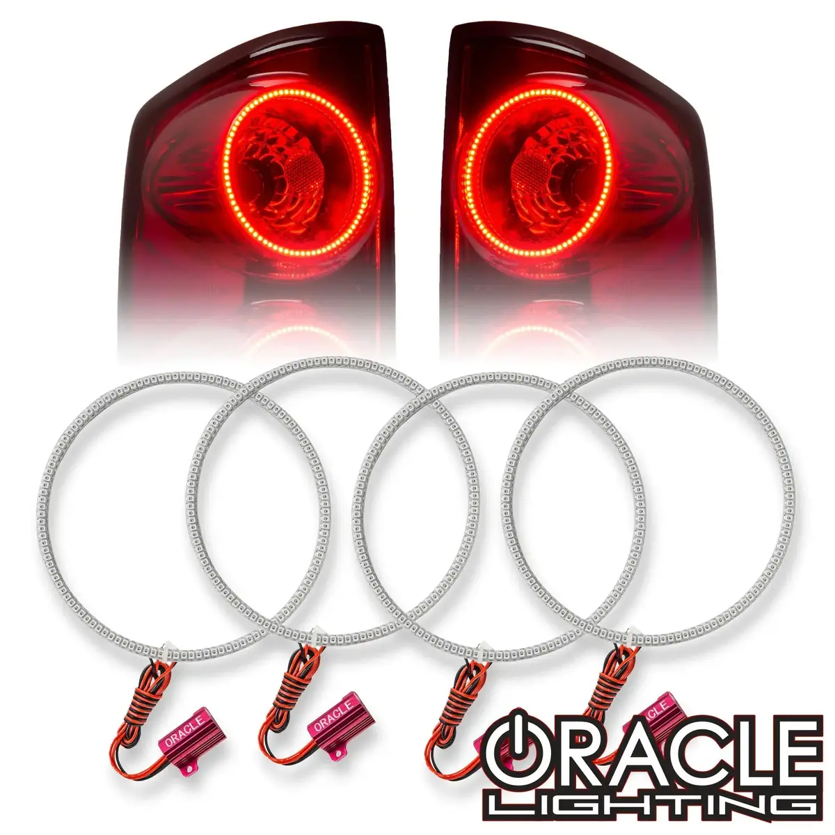 Oracle Lighting 2006-2008 Dodge Ram Led Tail Light Halo Kit 1