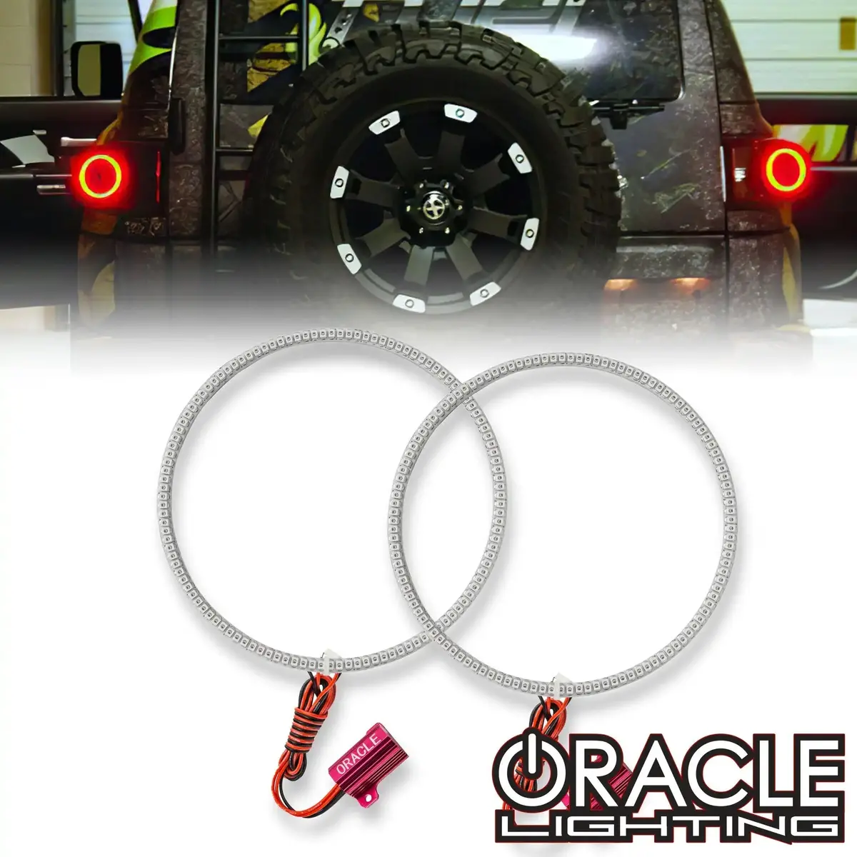 Oracle Lighting Toyota Fj Cruiser Led Tail Light Halo Kit 1