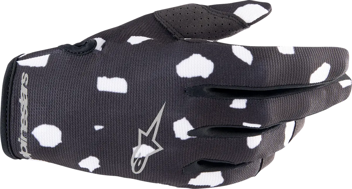 Alpinestars Radar Motorcycle Gloves – Black/White, Size Small (3561823-12-S) 1
