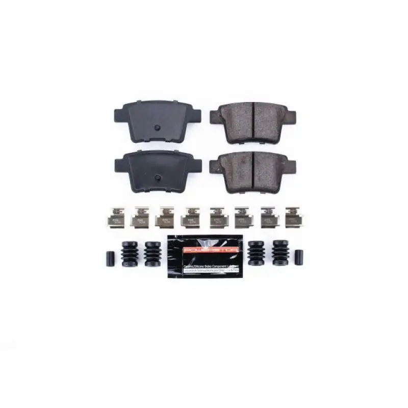 Power Stop 05-07 Ford Five Hundred Rear Z23 Evolution Sport Brake Pads W/Hardware 1