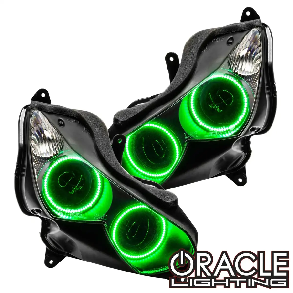 Oracle Lighting 2007-2015 Kawasaki Zx-14R Led Headlight Halo Kit 1