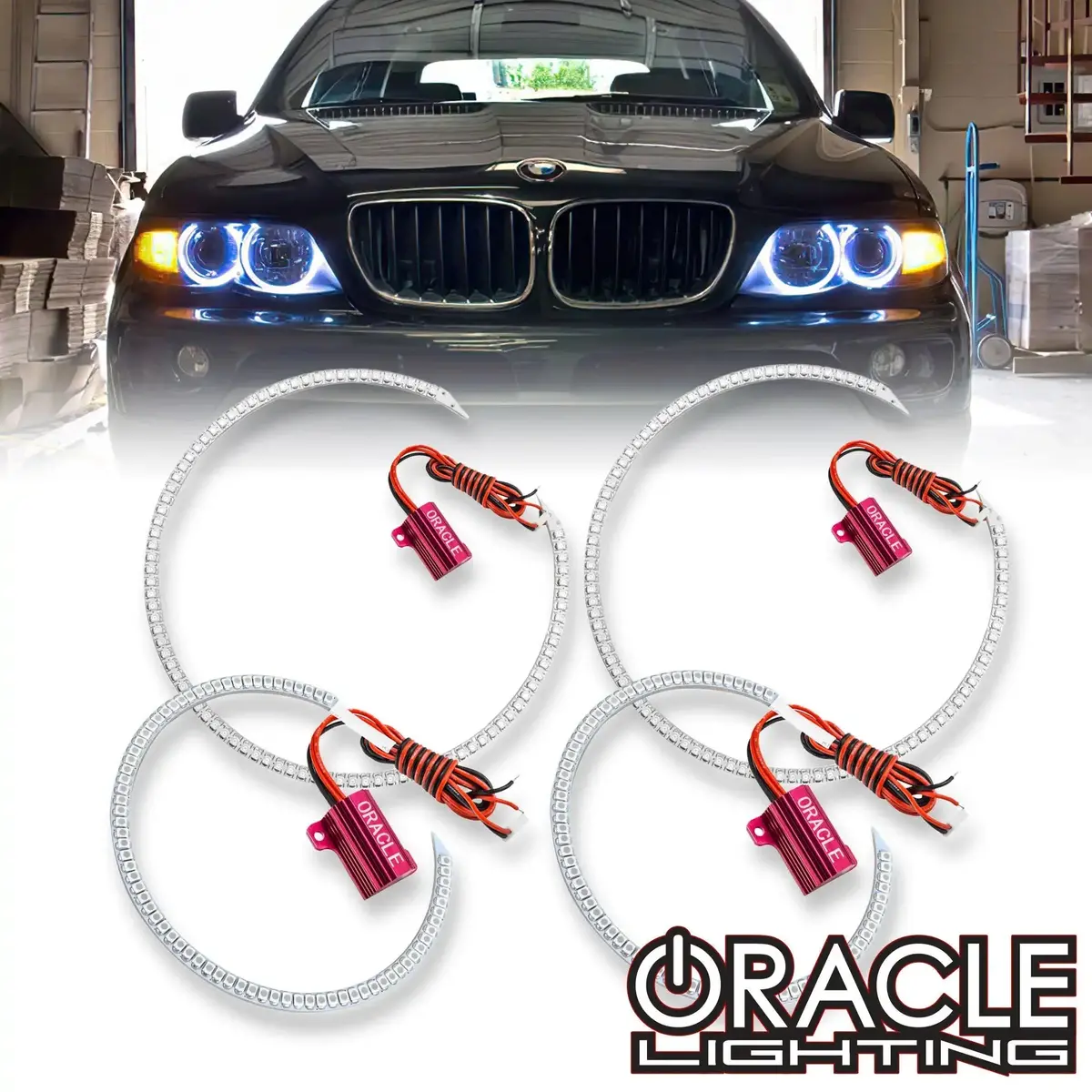 1999-2006 Bmw X5 Oracle Headlight Halo Kit 1