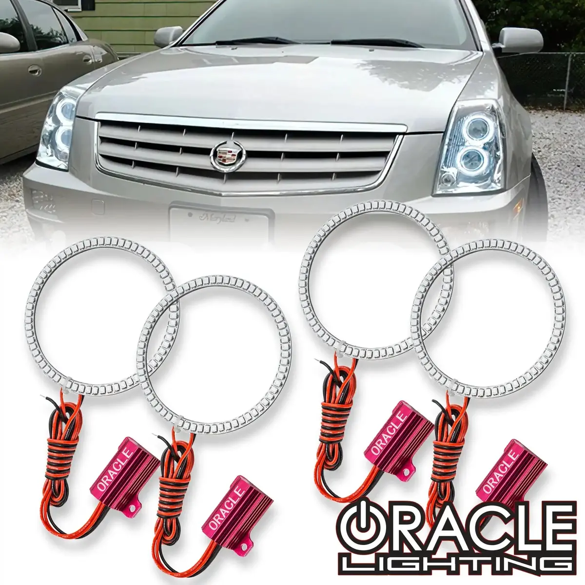 2005-2012 Cadillac Sts Oracle Halo Kit 1