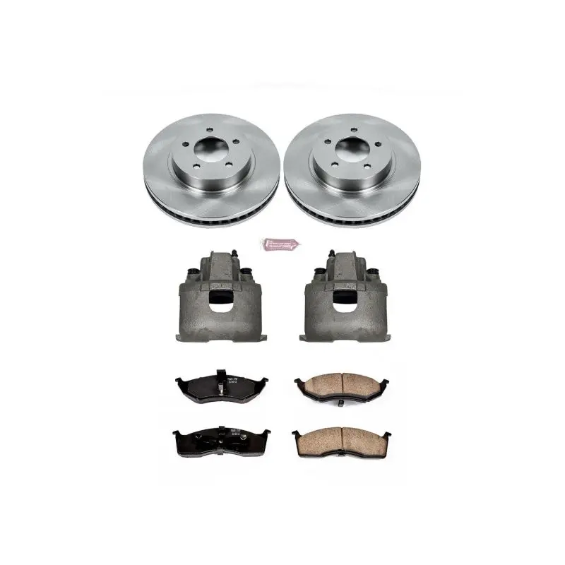 Power Stop 98-04 Chrysler Concorde Front Autospecialty Brake Kit W/Calipers 1