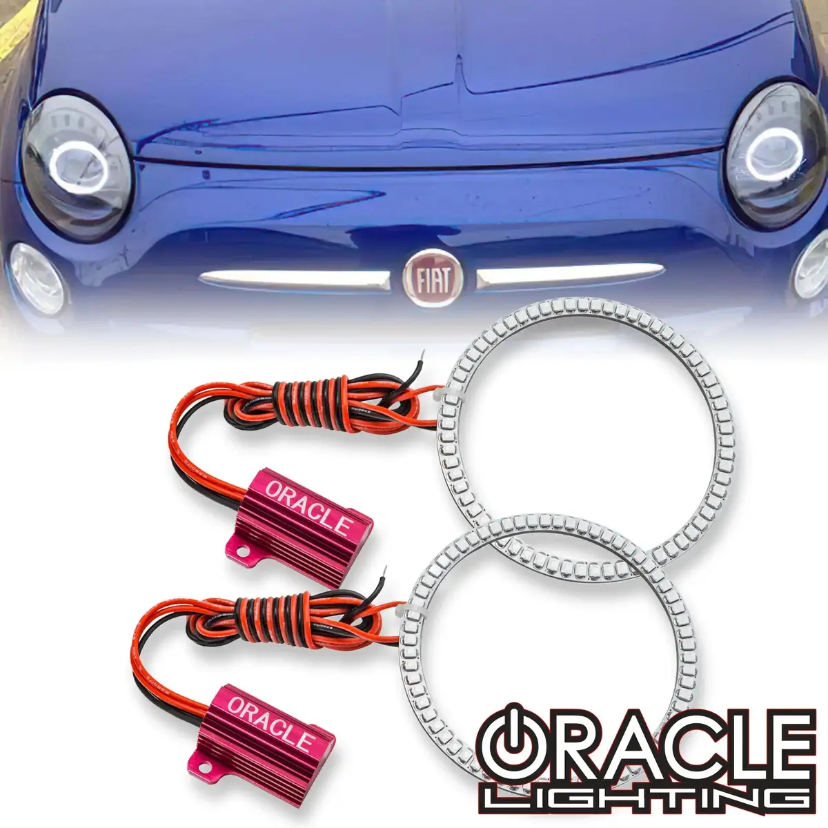 2012-2018 Fiat 500 Oracle Halo Kit 1