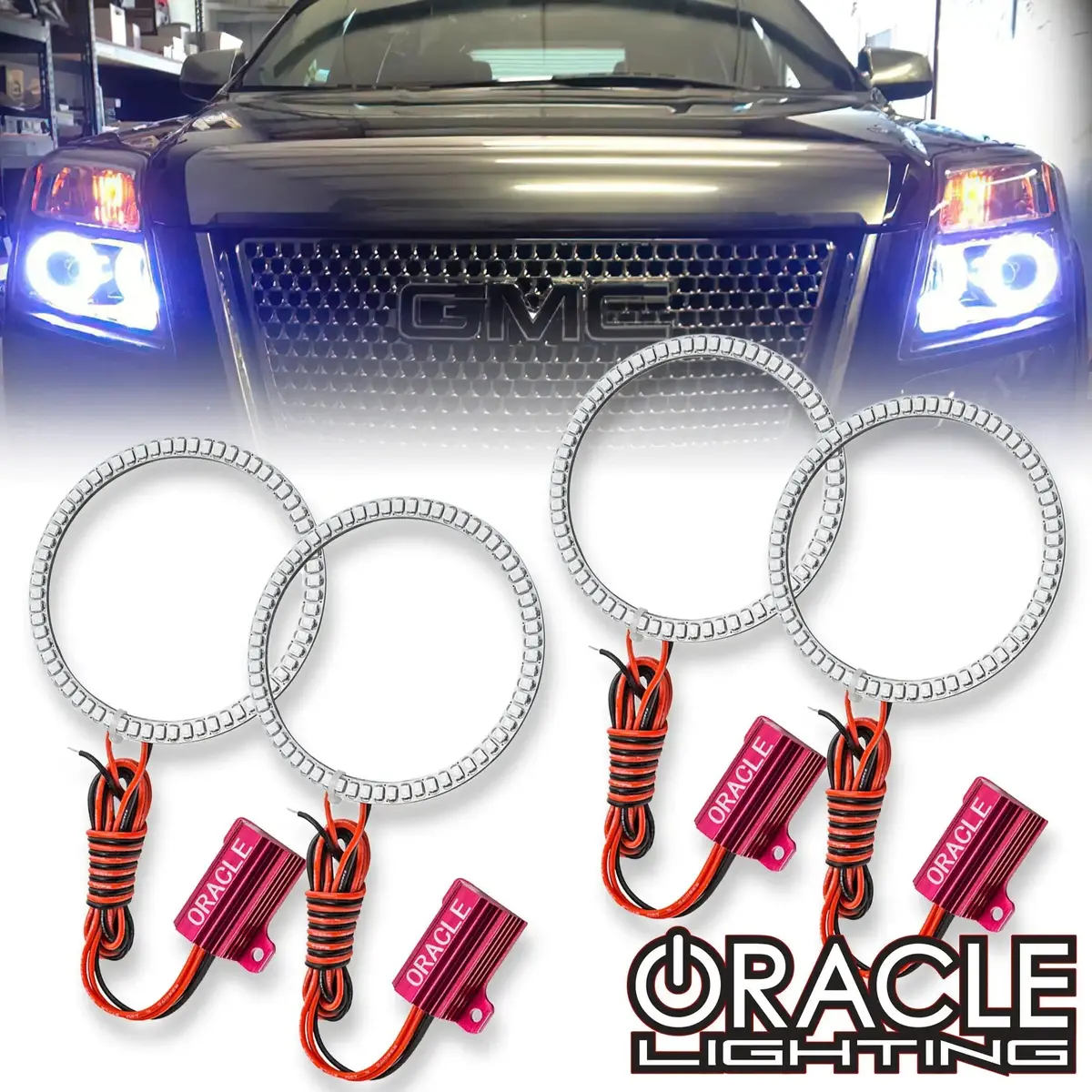 Oracle Lighting 2010-2017 Gmc Terrain Led Headlight Halo Kit 1
