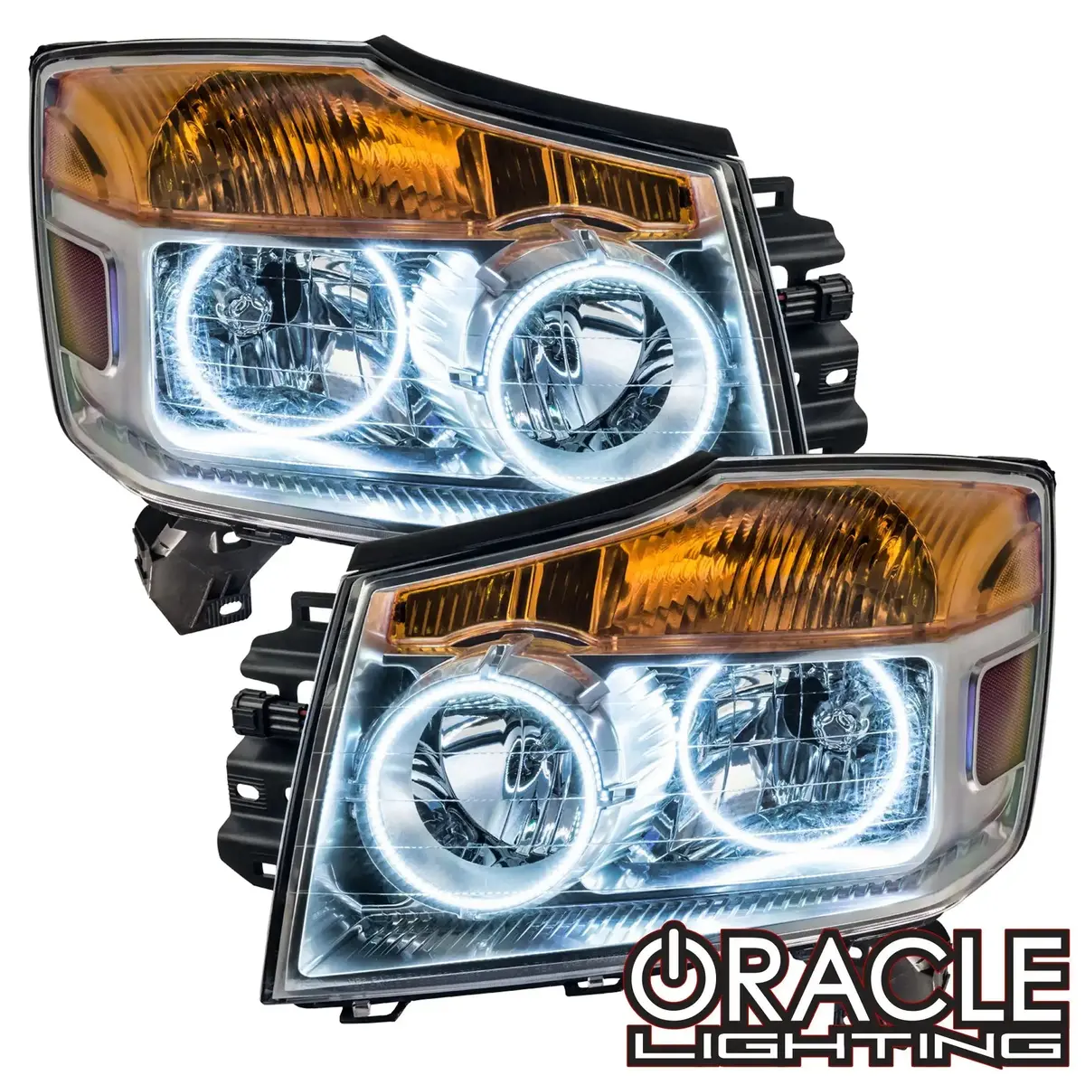 Orace Lighting 2004-2015 Nissan Titan Led Headlight Halo Kit 1