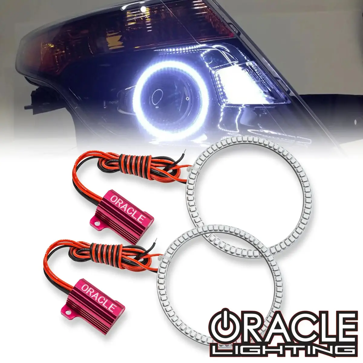 Oracle Lighting 2012-2015 Ford Explorer Led Headlight Halo Kit 1
