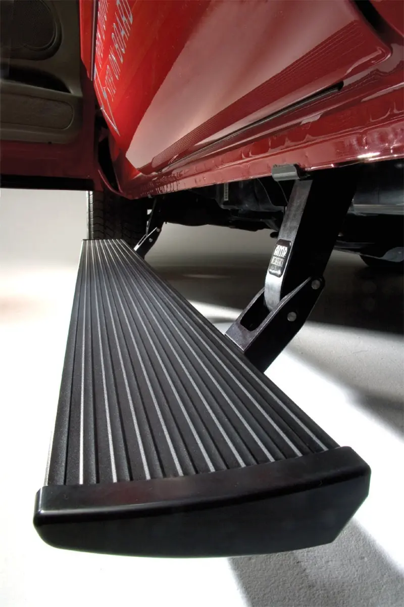 Amp Research 2006-2009 Dodge Ram 1500/2500/3500 Mega Cab Powerstep - Black 1