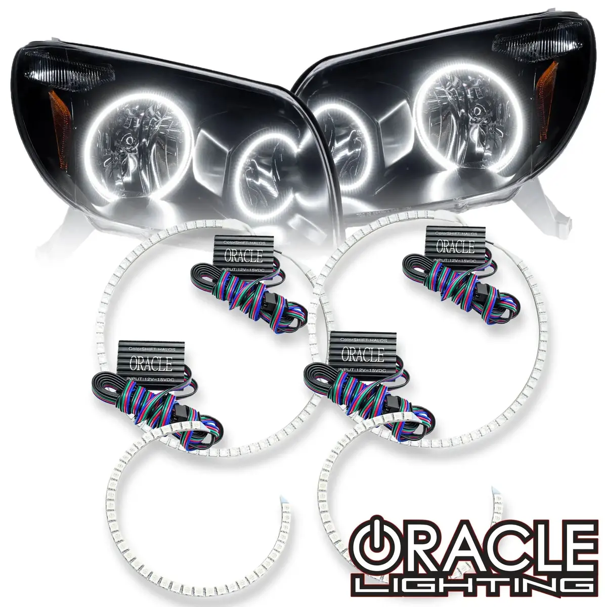 Oracle Lighting 2003-2005 Toyota 4-Runner Led Headlight Halo Kit 1