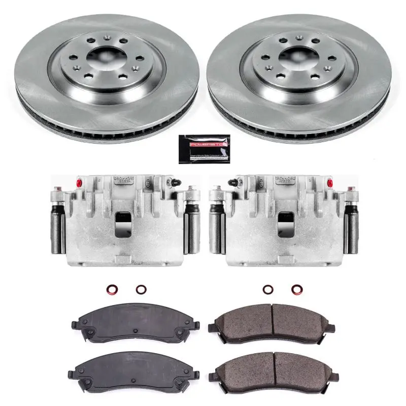 Power Stop 04-09 Cadillac Srx Front Autospecialty Kit W/Cals 1