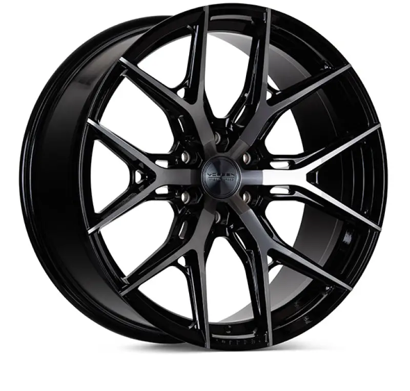 Vossen Hf6-4 17X8.5 - 6X130 - Et35 - Mid - 84.1 - Tinted Gloss Black Wheel 1